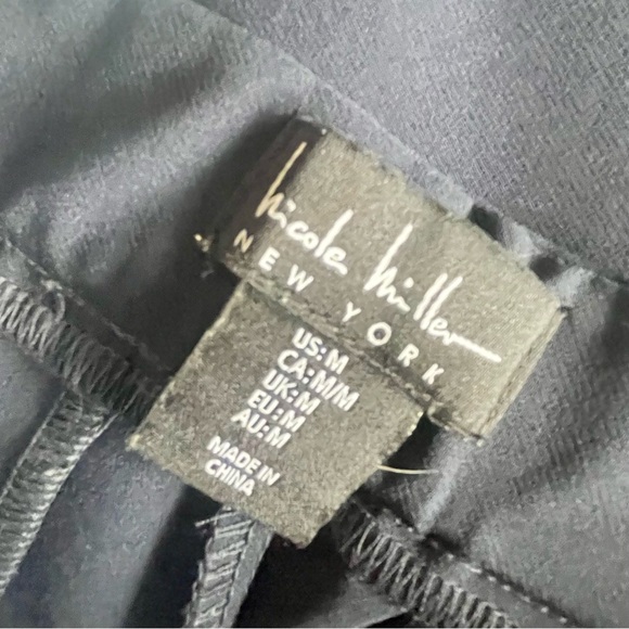 Nicole Miller Navy Blue Blazer & Pants Suit Set - Picture 7 of 7